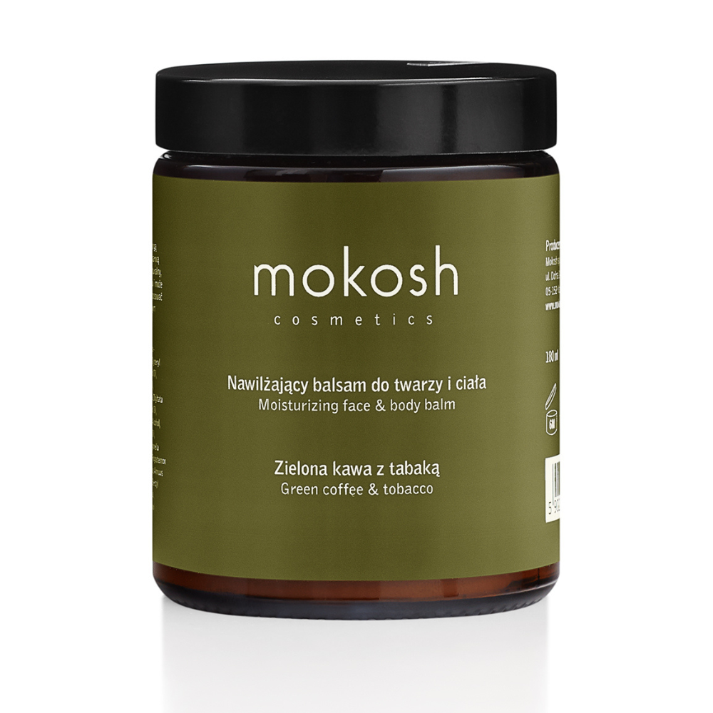 Mokosh Balsam do Ciała Zielona Kawa z Tabaką 180ml