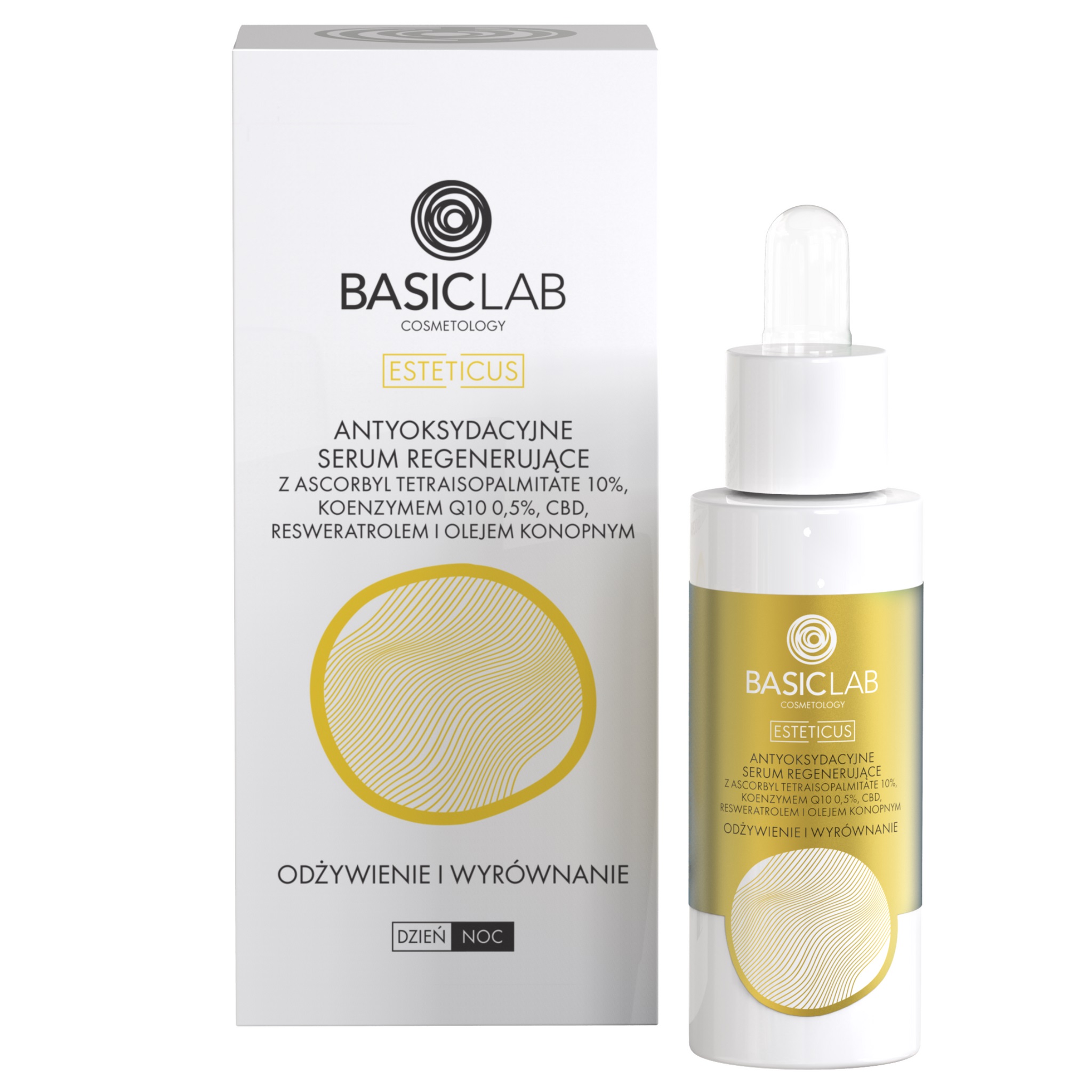 BasicLab Esteticus Serum Odżywienie i Wyrównanie 30ml