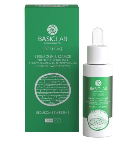 BasicLab Esteticus Serum Zmniejszające Niedoskonałości 30ml