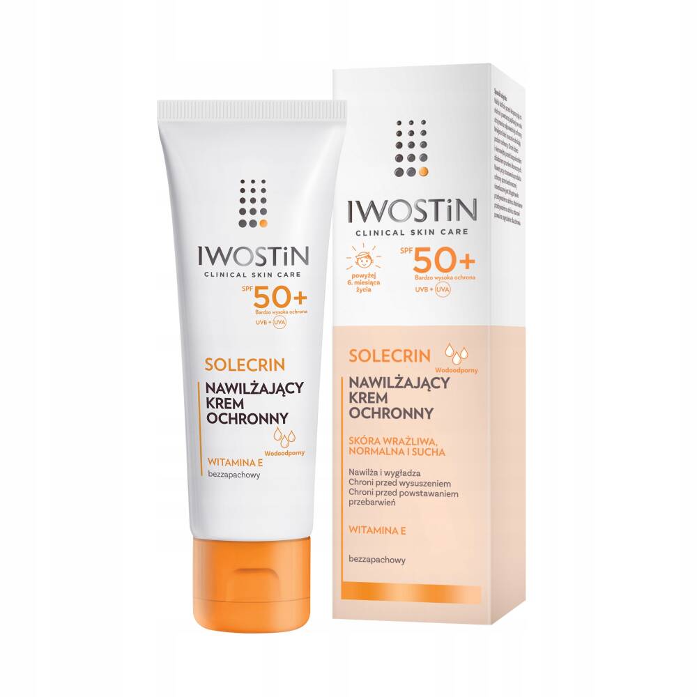 Iwostin Solecrin Nawilżający Krem Ochronny SPF50+ 50ml