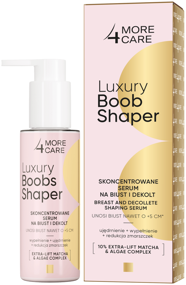 More4Care Luxury Boob Shaper Skoncentrowane Serum na Biust i Dekolt 100ml