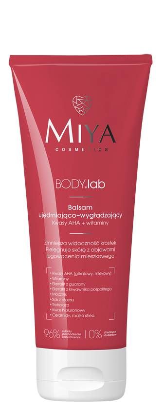 MIYA BODY.lab Balsam z Kwasami AHA i Witaminami 200ml