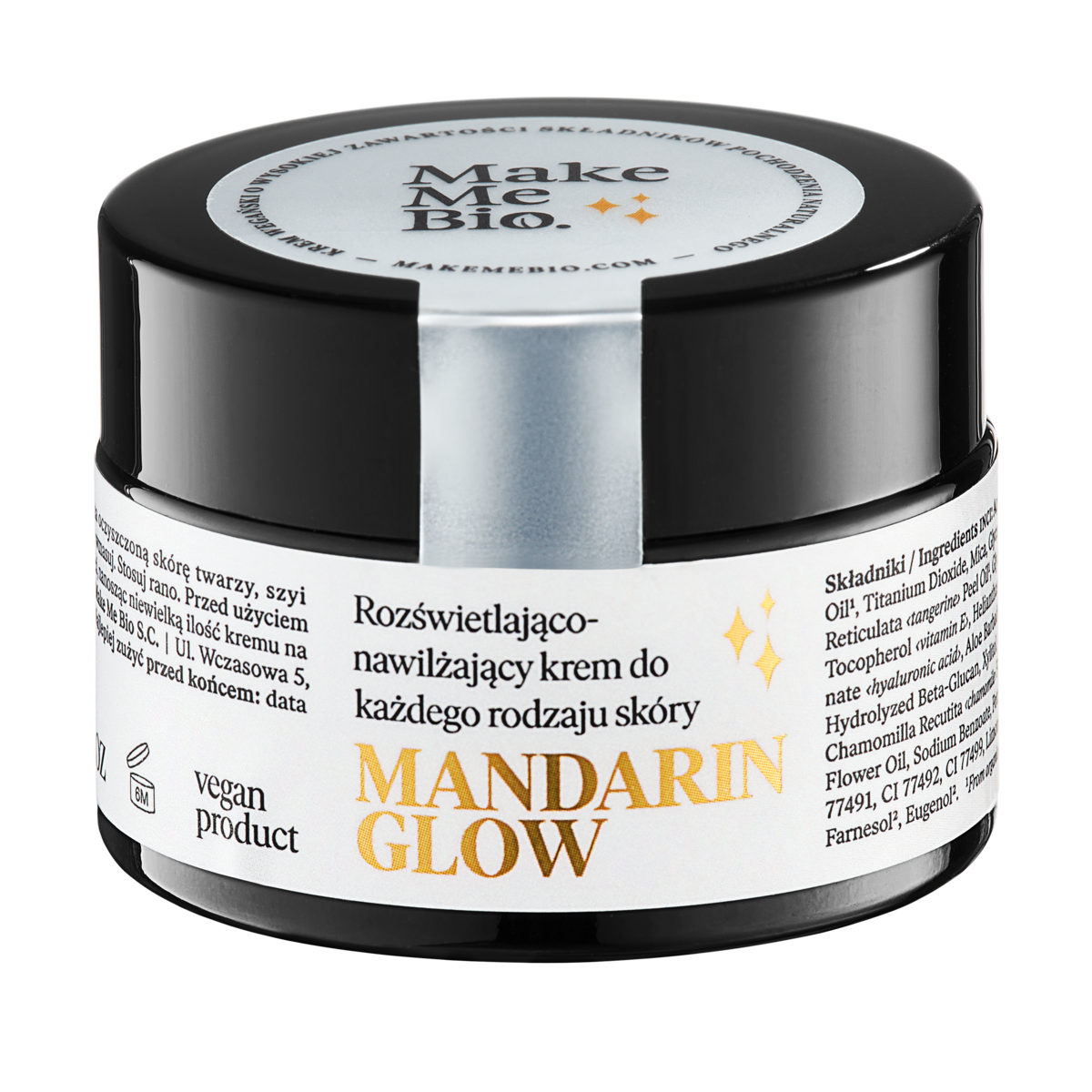 Make Me Bio Krem do Twarzy Mandiarin Glow 30ml