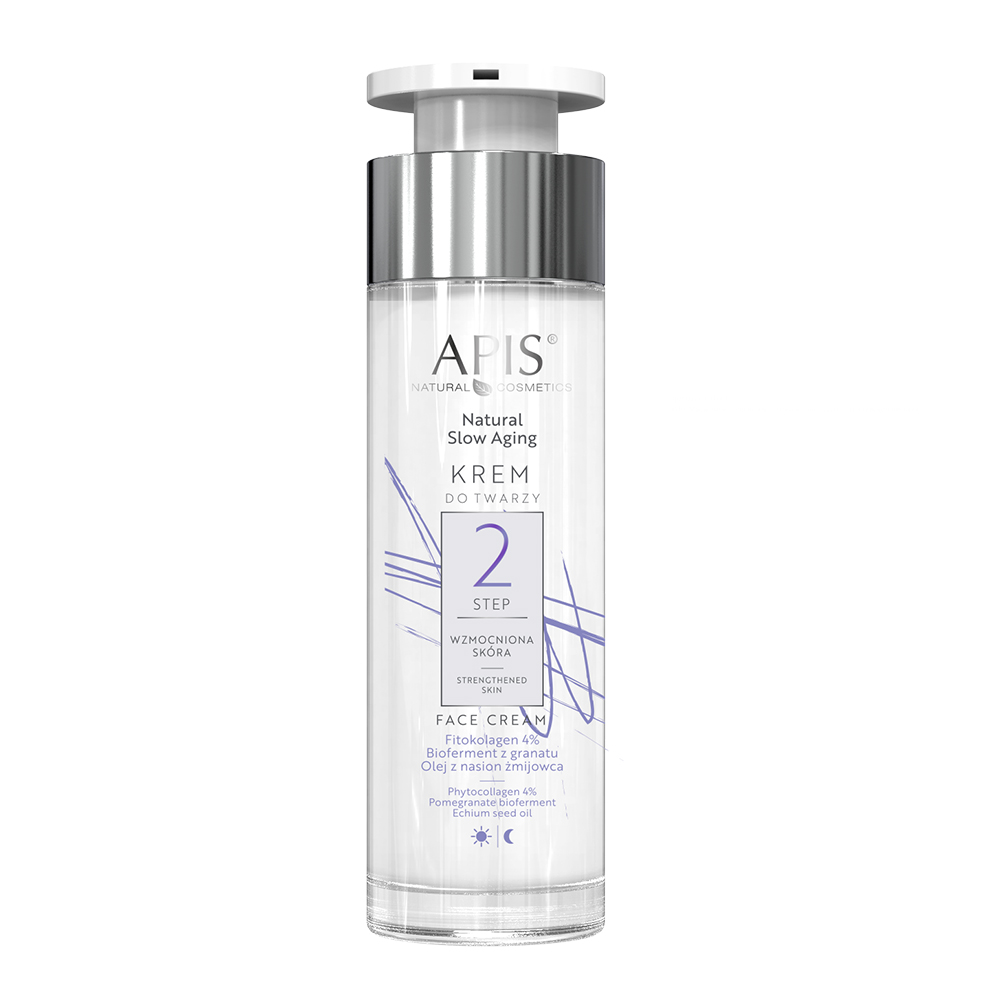 APIS Natural Slow Aging Krem do Twarzy Step 2 Wzmocniona Skóra 50ml