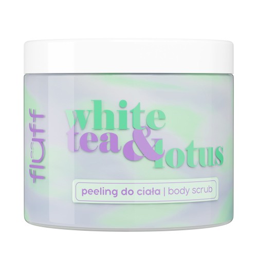 Fluff Peeling do Ciała White Tea & Lotus 160ml