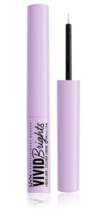 NYX Professional Makeup Vivid Brights Eyeliner z Pędzelkiem 07 Lilac Link