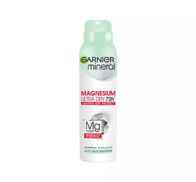 Garnier Mineral Antyperspirant Magnesium Ultra Dry 72h 150ml