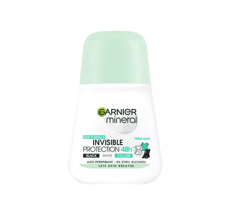 Garnier Mineral Antyperspirant Roll-On Invisible Protection 48h Clean Cotton