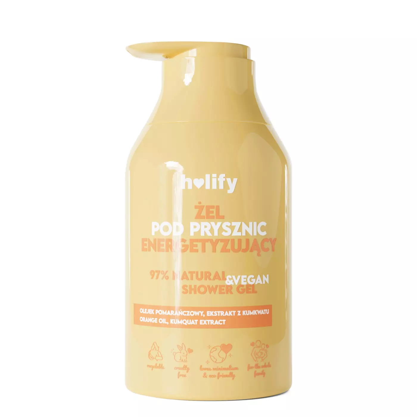 Holify Żel pod Prysznic Energetyzujący 500ml