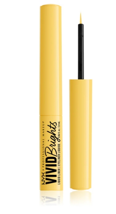 NYX Professional Makeup Vivid Brights Eyeliner z Pędzelkiem 03 Had Me At Yellow