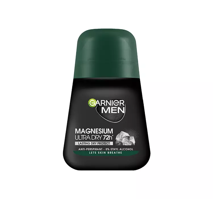 Men Mineral Roll-on Dezodorant w Kulce Magnesium Ultra Dry 72h