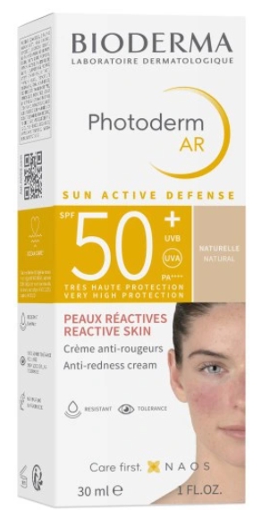 Bioderma Photoderm AR Krem Tonujący SPF50+ Natural 30ml