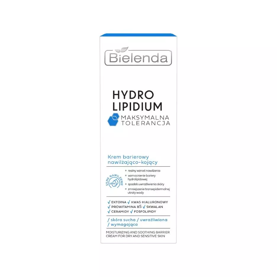 Bielenda Hydro Lipidium Krem Barierowy Nawilżająco-Kojący 50ml