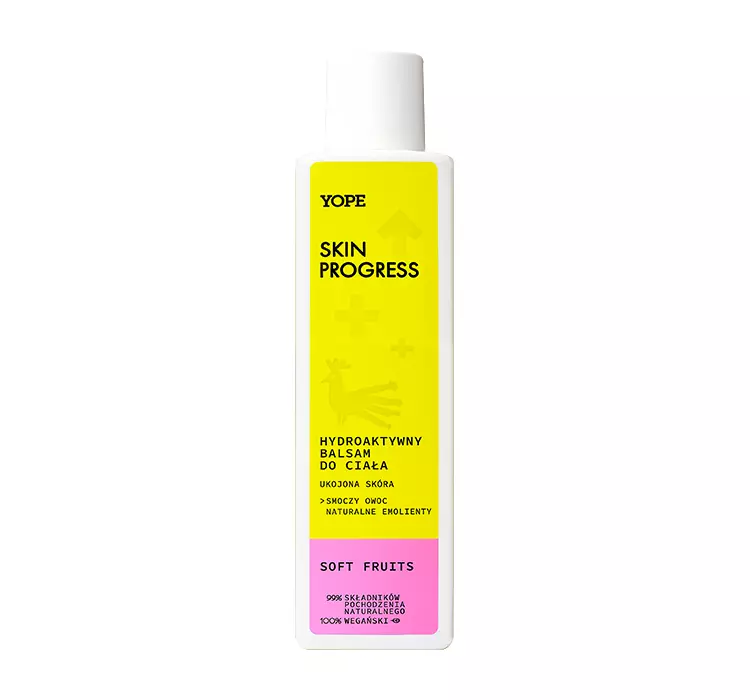 YOPE Skin Progress Hydroaktywny Balsam do Ciała Ukojona Skóra Soft Fruits 200ml