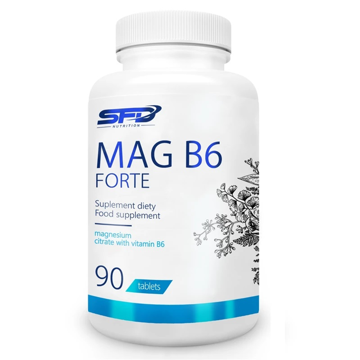SFD MAG B6 Forte Suplement Diety 90 Tabletek