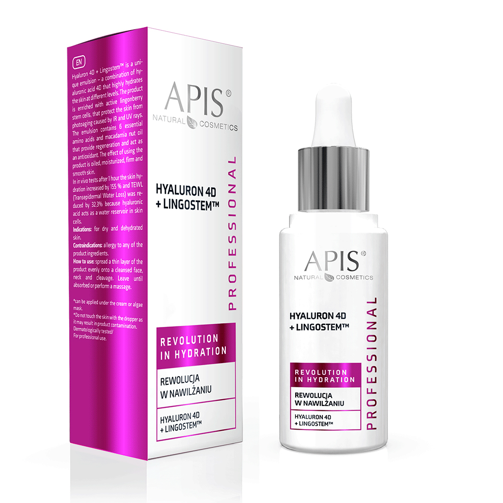 APIS Koncentrat Hyaluron 4D + Lingostem TM 30ml