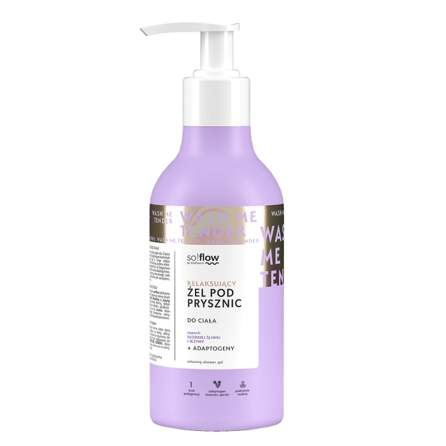 So!flow Żel pod Prysznic Relaksujący Jeżyna Śliwka 400ml