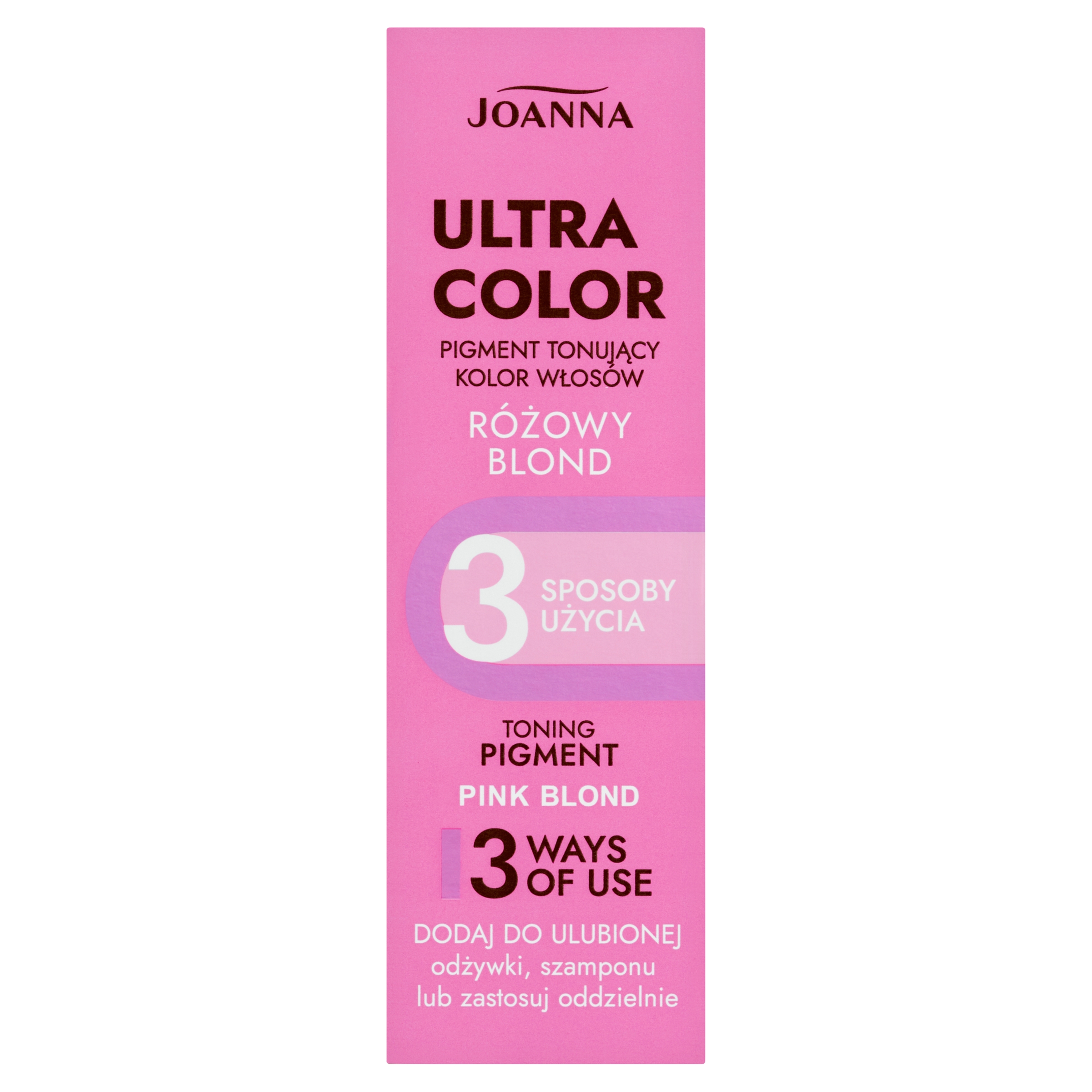 Joanna  Ultra Color Pigment Pink Blond 100g
