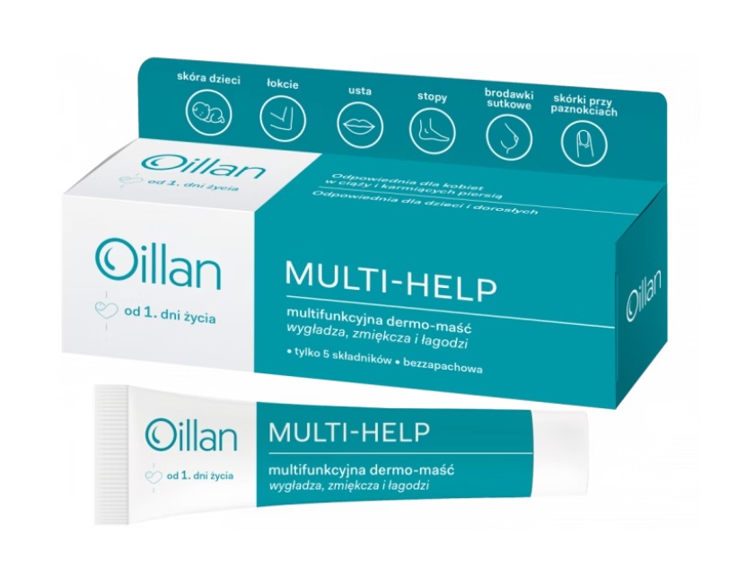 Oillan Multi-Help Multifunkcyjna Dermo-Maść 12g