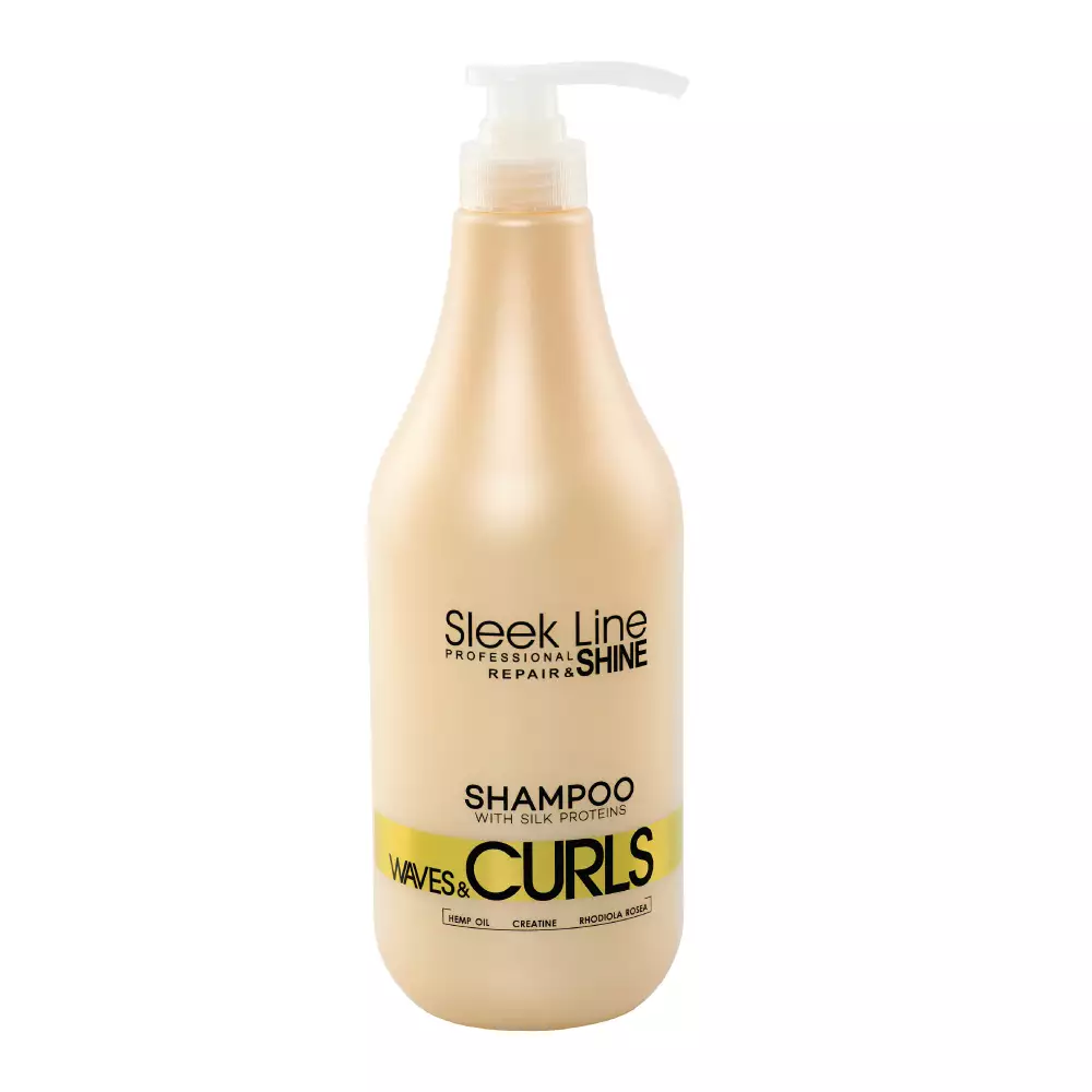 Stapiz Sleek Line Waves & Curls Szampon 1L
