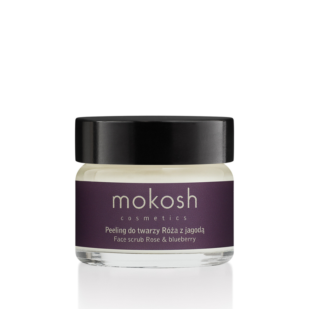 Mokosh Aktywny Peeling Do Twarzy Róża z Jagodą 15ml