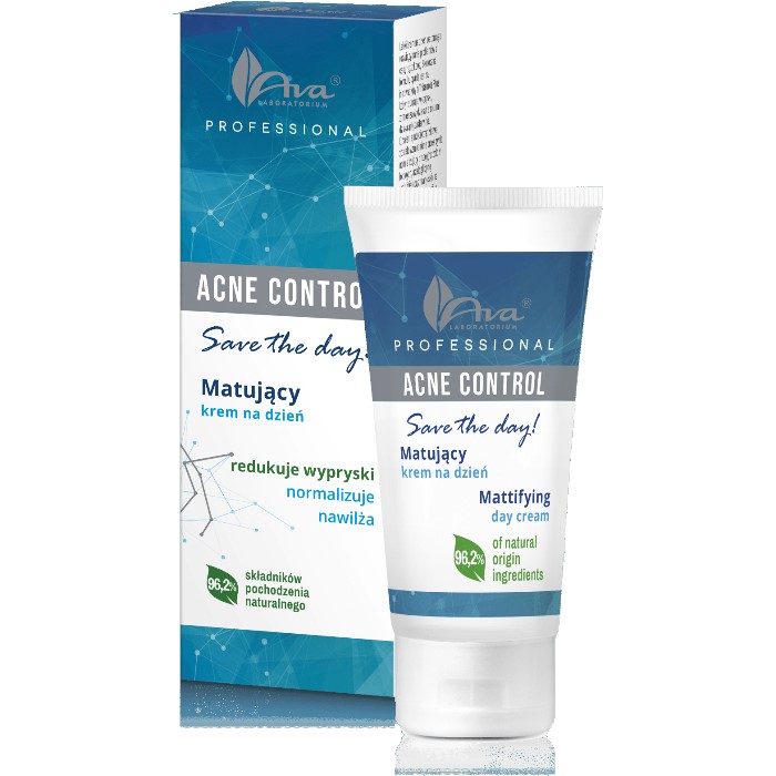 AVA Acne Control Krem Matująco-Normalizujący na Dzień 50ml