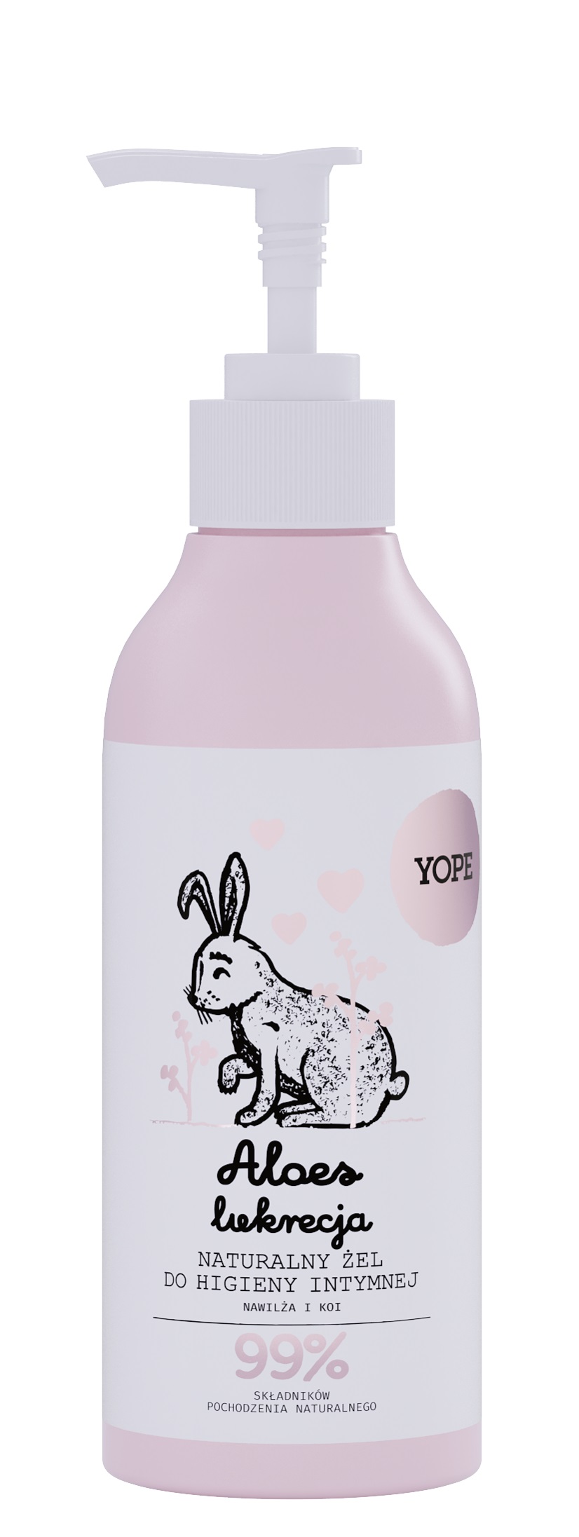 Yope Płyn do Higieny Intymnej Aloes i Lukrecja 300ml