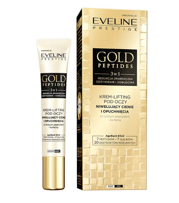 Eveline Gold Peptides 3w1 Krem-Lifting pod Oczy 20ml