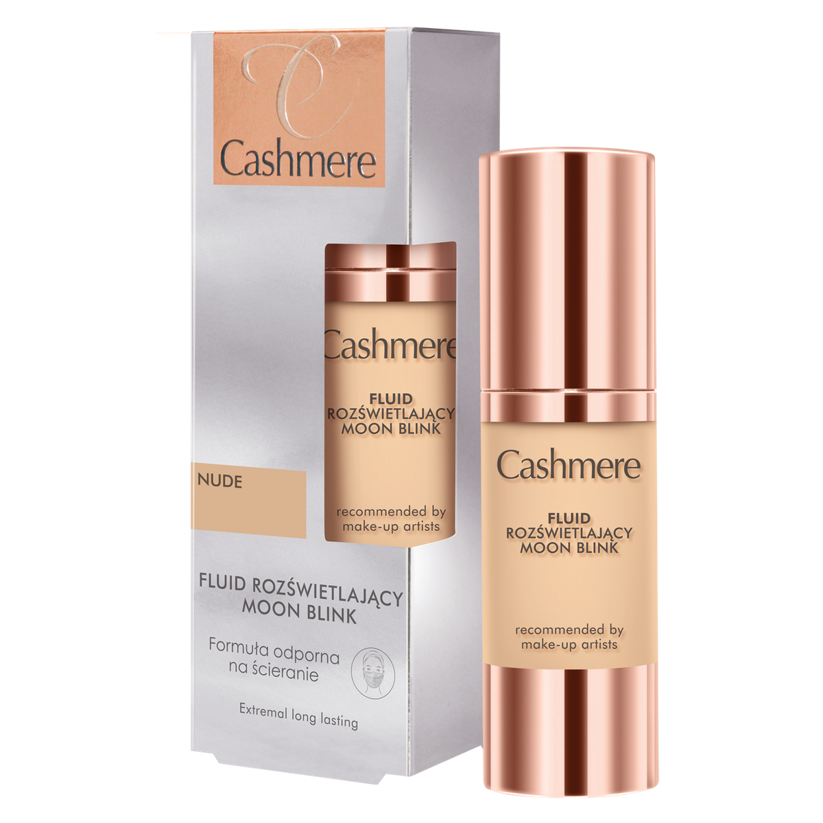 Cashmere Fluid Podkład Rozświetlający Moon Blink Nude 30ml