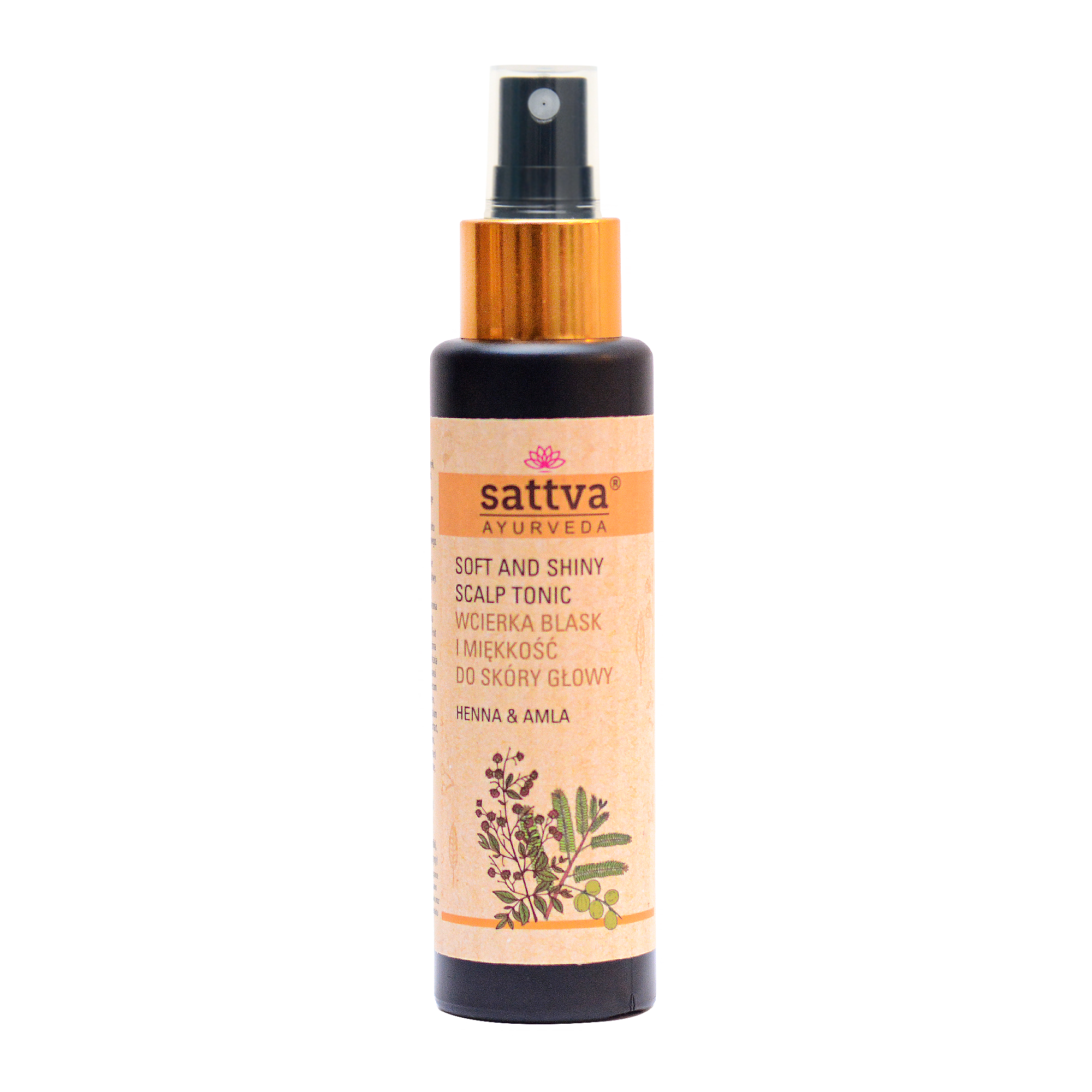 Sattva Wcierka do Skóry Głowy Henna i Amla 100ml