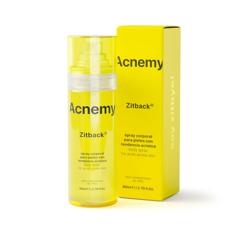 Acnemy Zitback Spray do Ciała z Kwasami 80ml