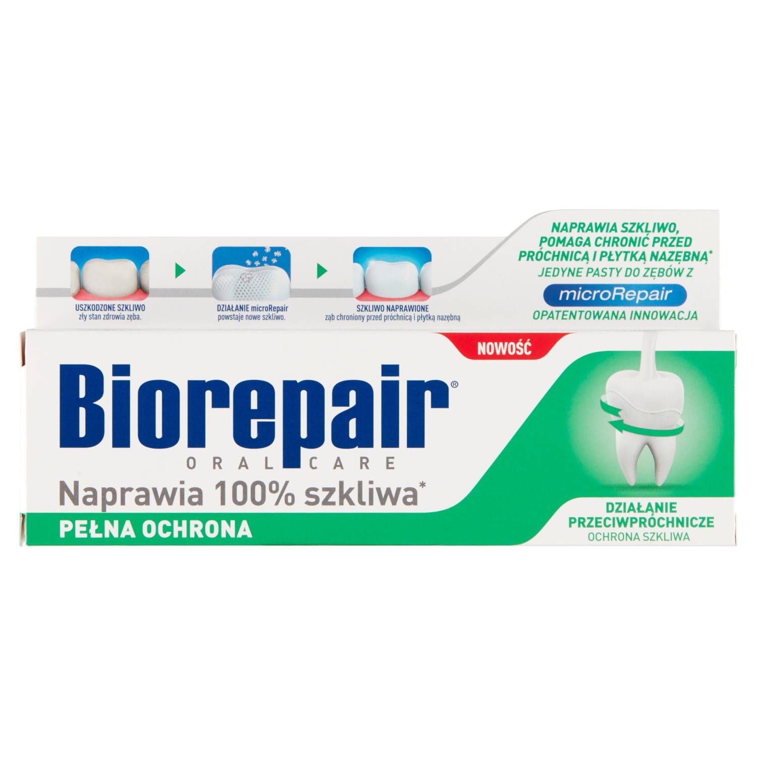 Biorepair Pasta do Zębów Pełna Ochrona Naprawa Szkliwa 75ml