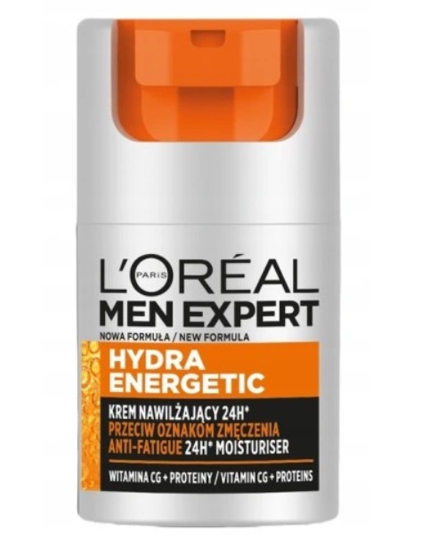 Loreal Men Expert Hydra Energetic Krem Przeciw Oznakom Zmęczenia 50ml