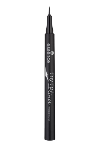 essence Tiny Tip Liner Eyeliner Wodoodporny 01 Deep Black
