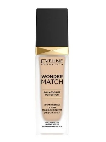 Eveline Wonder Match Luksusowy Podkład Dopasowujący się 10 Light Vanilla