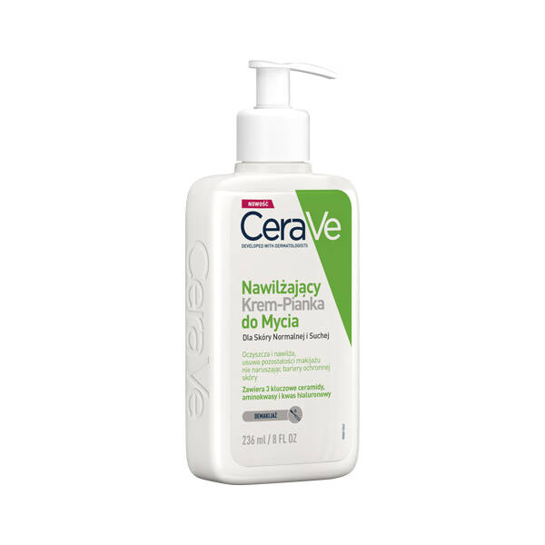 CeraVe Nawilżający Krem-Pianka do Mycia 236ml