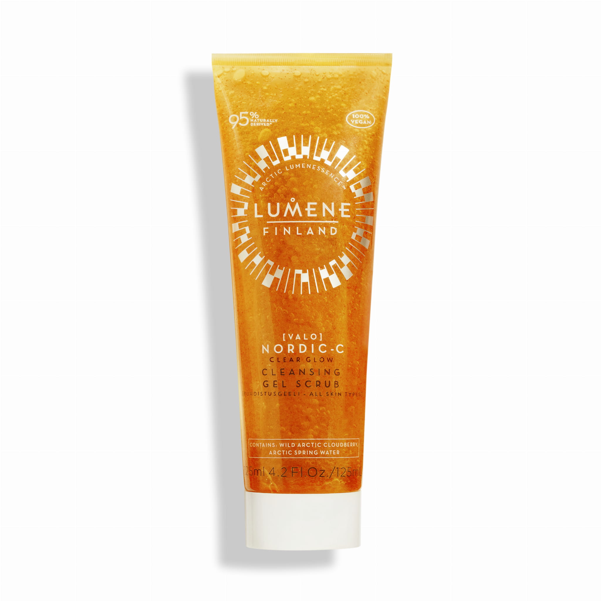 LUMENE VALO Rozświetlający Żel-Peeling 125ml