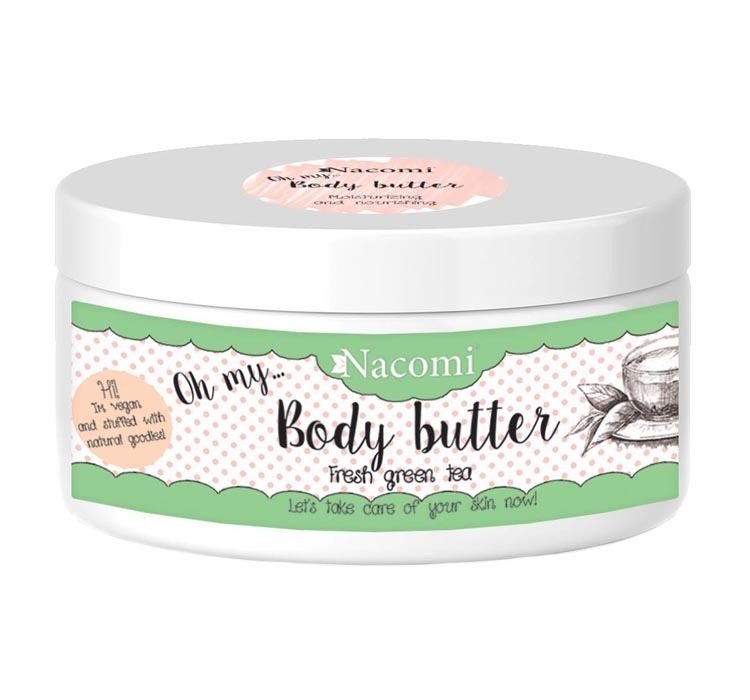 Nacomi Masło Shea Zielona Herbata i Olej Arganowy 100ml