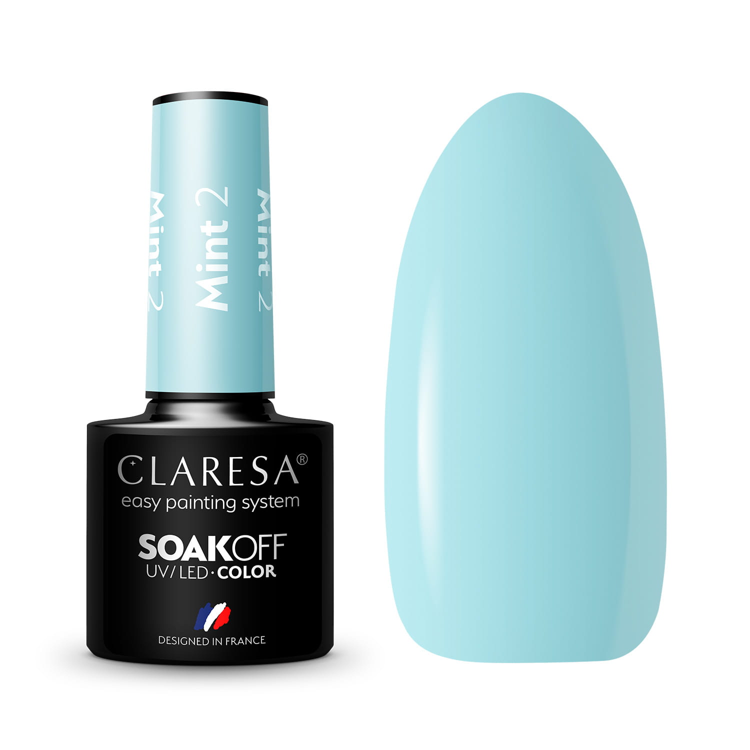 Claresa Lakier Hybrydowy Mint 2