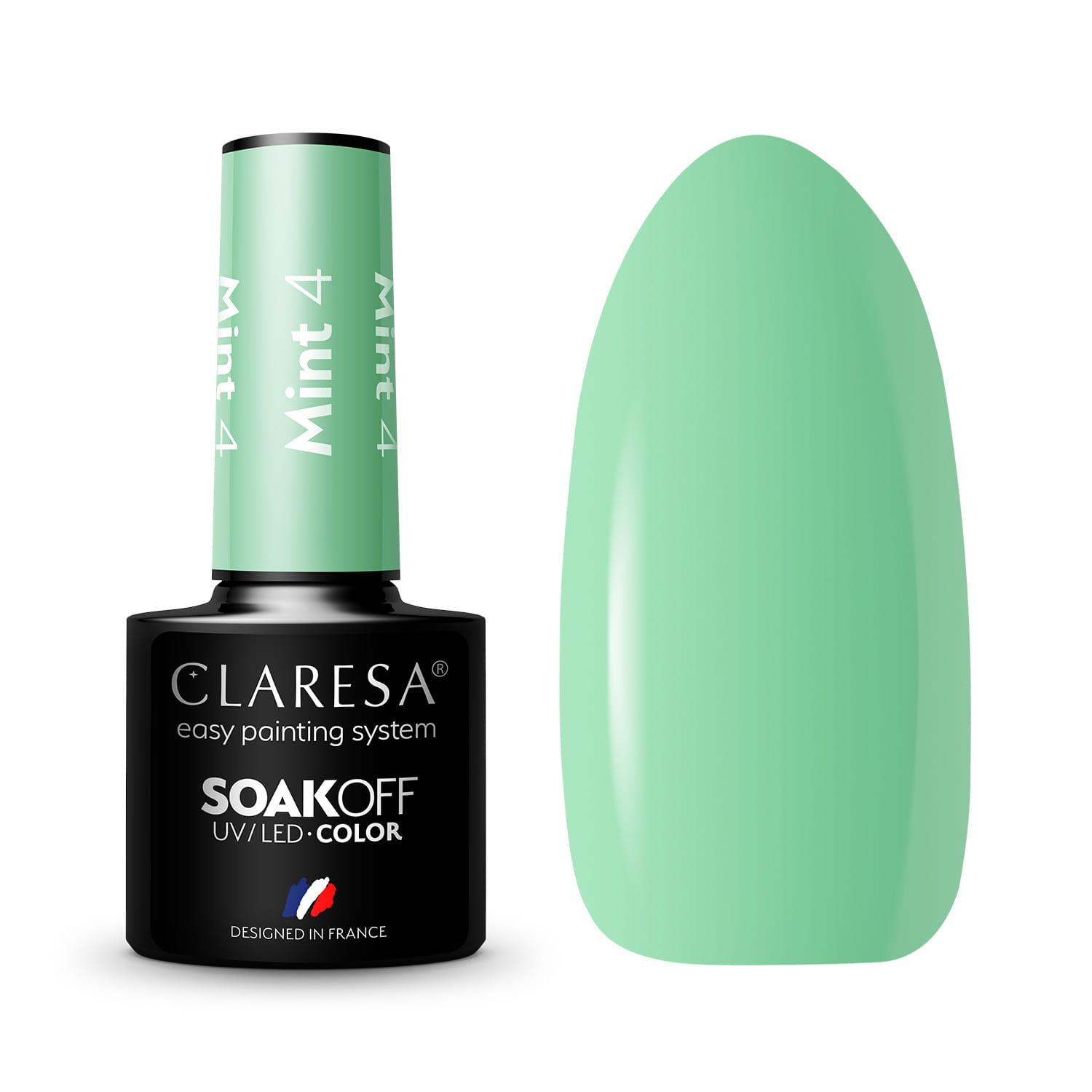 Claresa Lakier Hybrydowy Mint 4