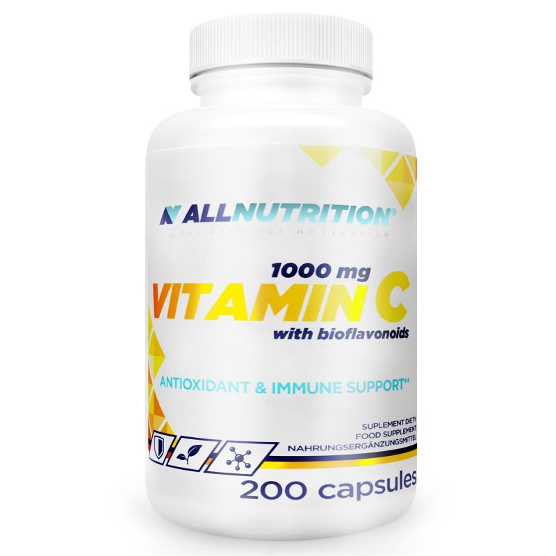 ALLNUTRITION Vitamin C 1000mg Suplement Diety 200 Kapsułek