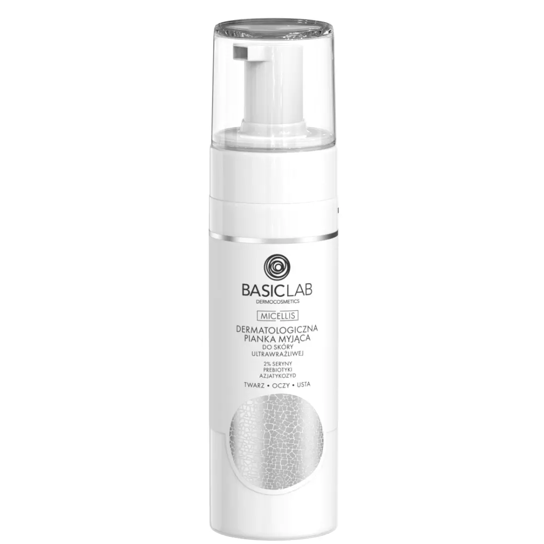 BasicLab Micellis Dermatologiczna Pianka do Mycia Twarzy 150ml