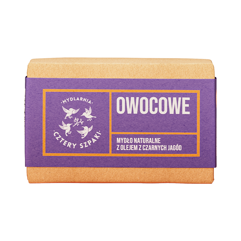 Mydlarnia Cztery Szpaki Mydło Owocowe 110g