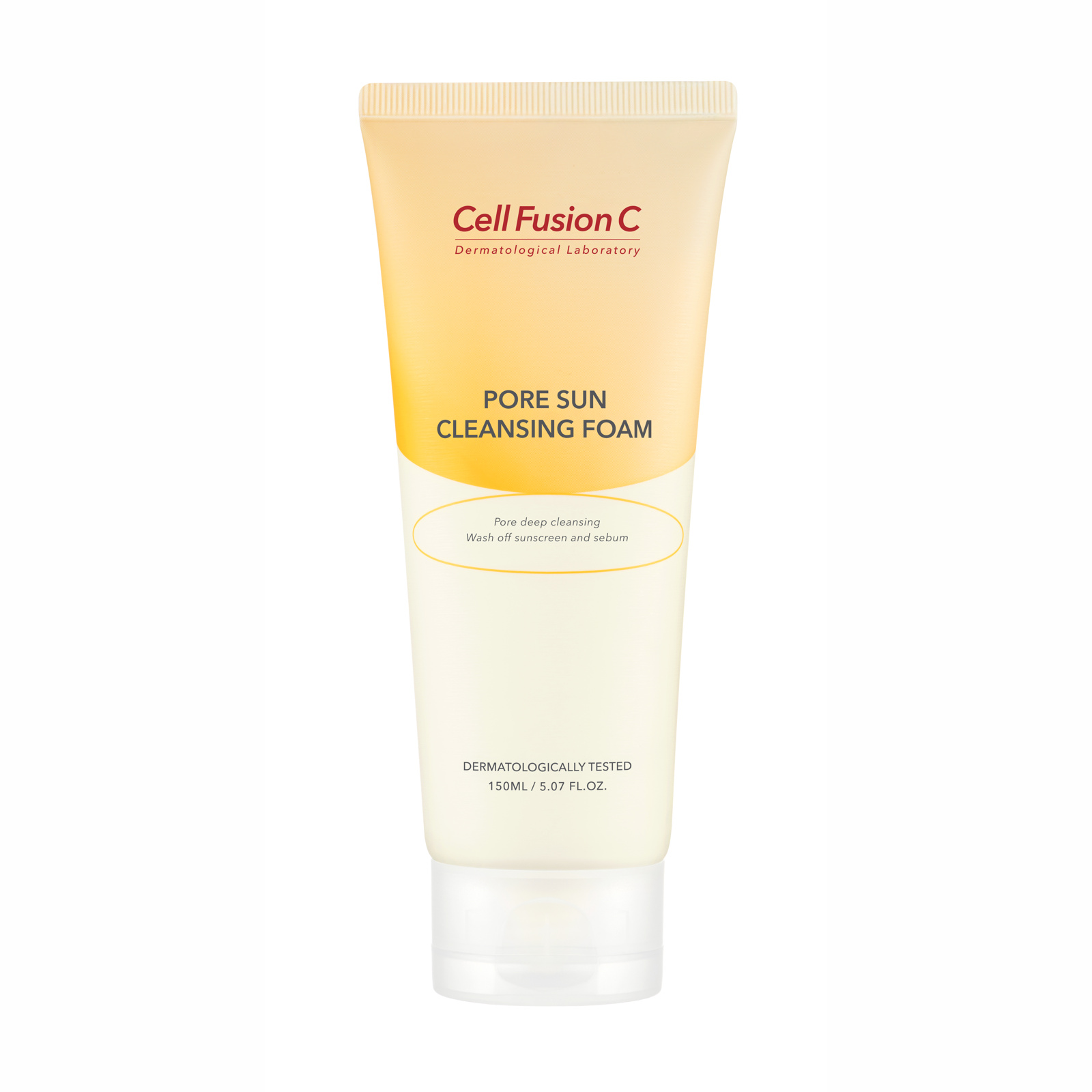 Cell Fusion C Pore Sun Pianka Oczyszczająca do Twarzy 150ml