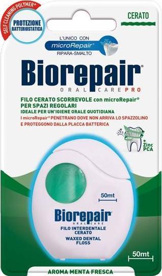 Biorepair Woskowana Nić Dentystyczna 50m