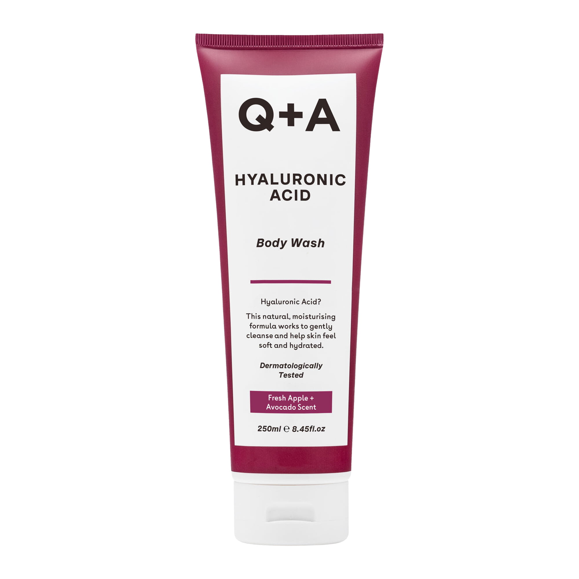 Q+A Hyaluronic Acid Żel do Mycia Ciała 250ml