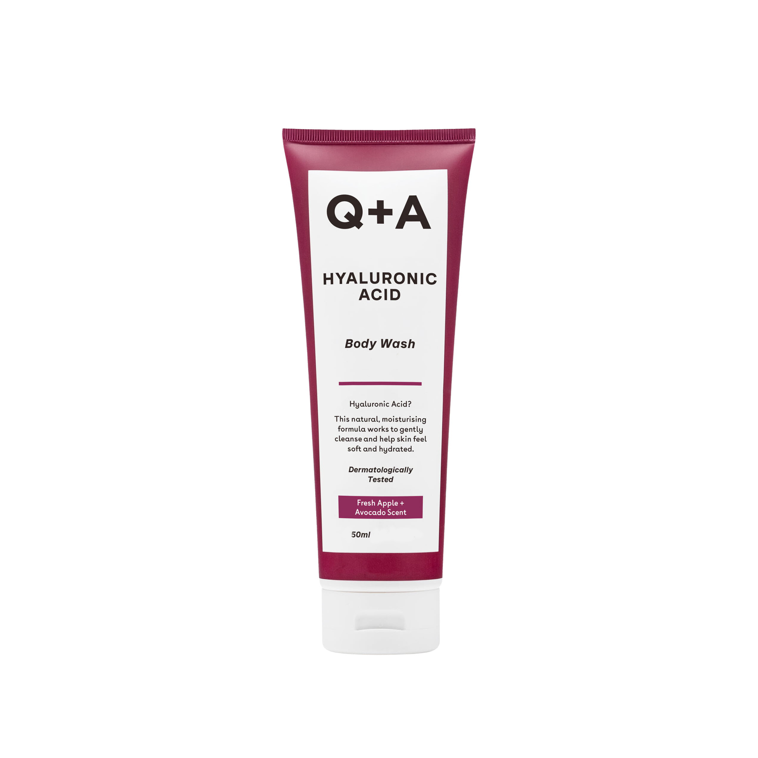 Q+A Hyaluronic Acid Żel do Mycia Ciała 50ml