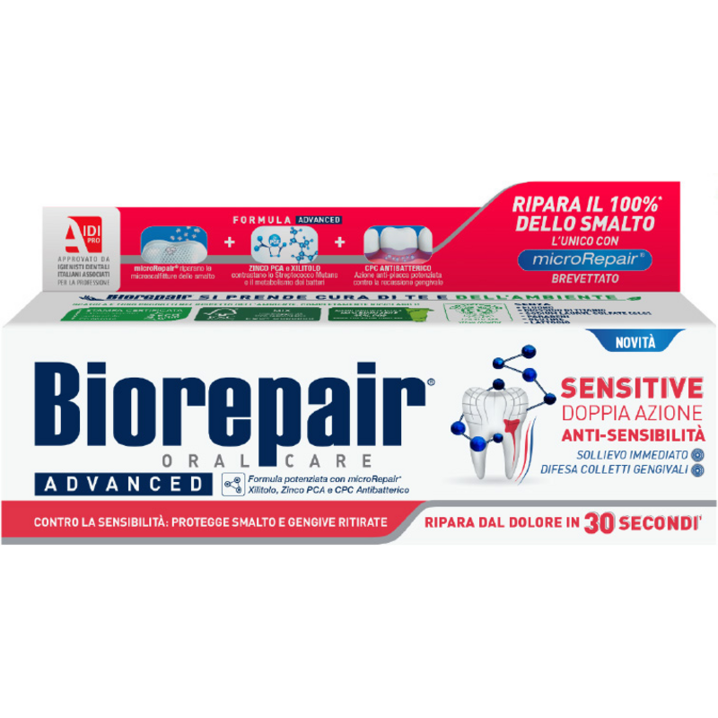 Biorepair Pasta do Zębów Wrażliwych Advanced 75ml