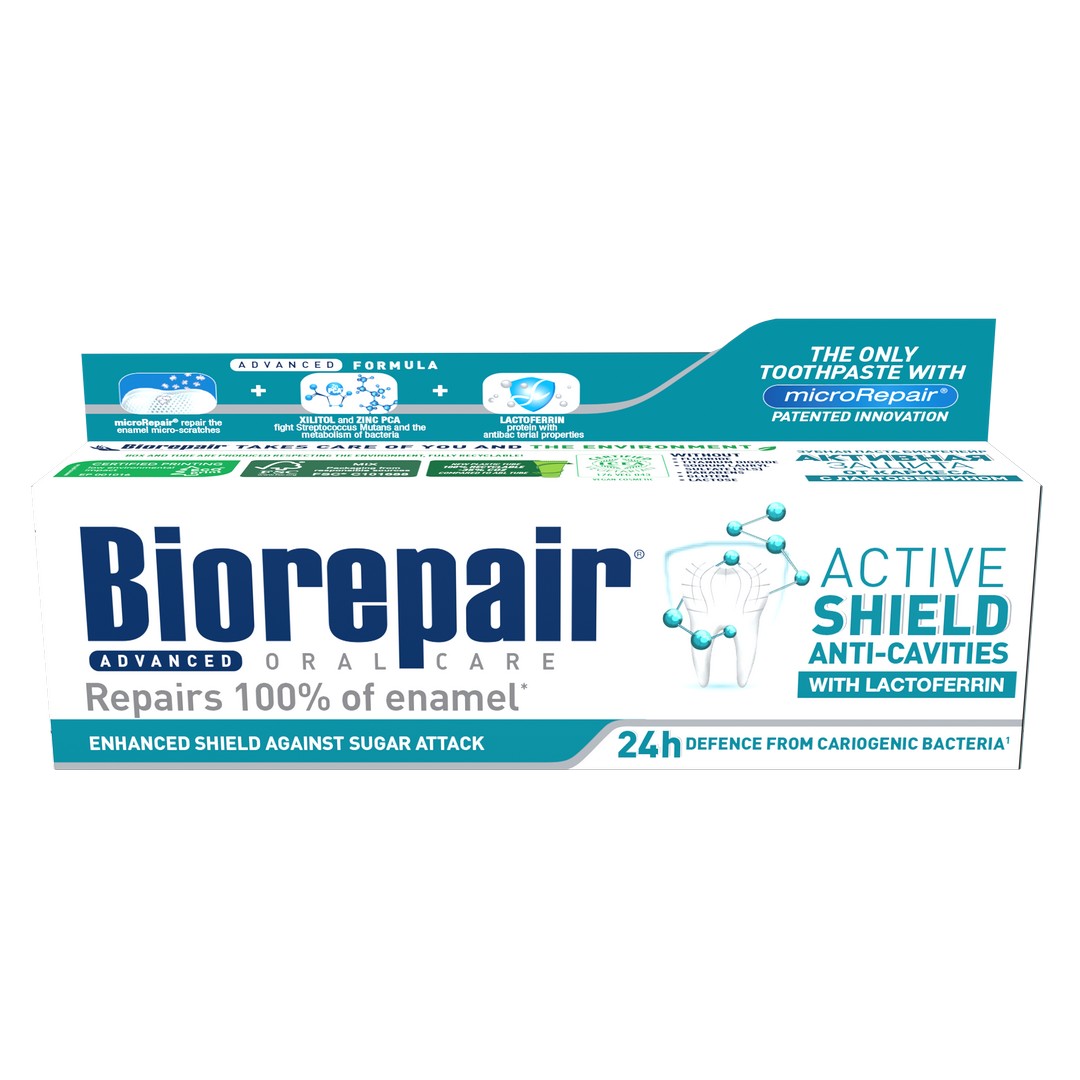 Biorepair Pasta do Zębów Active Shield 75ml