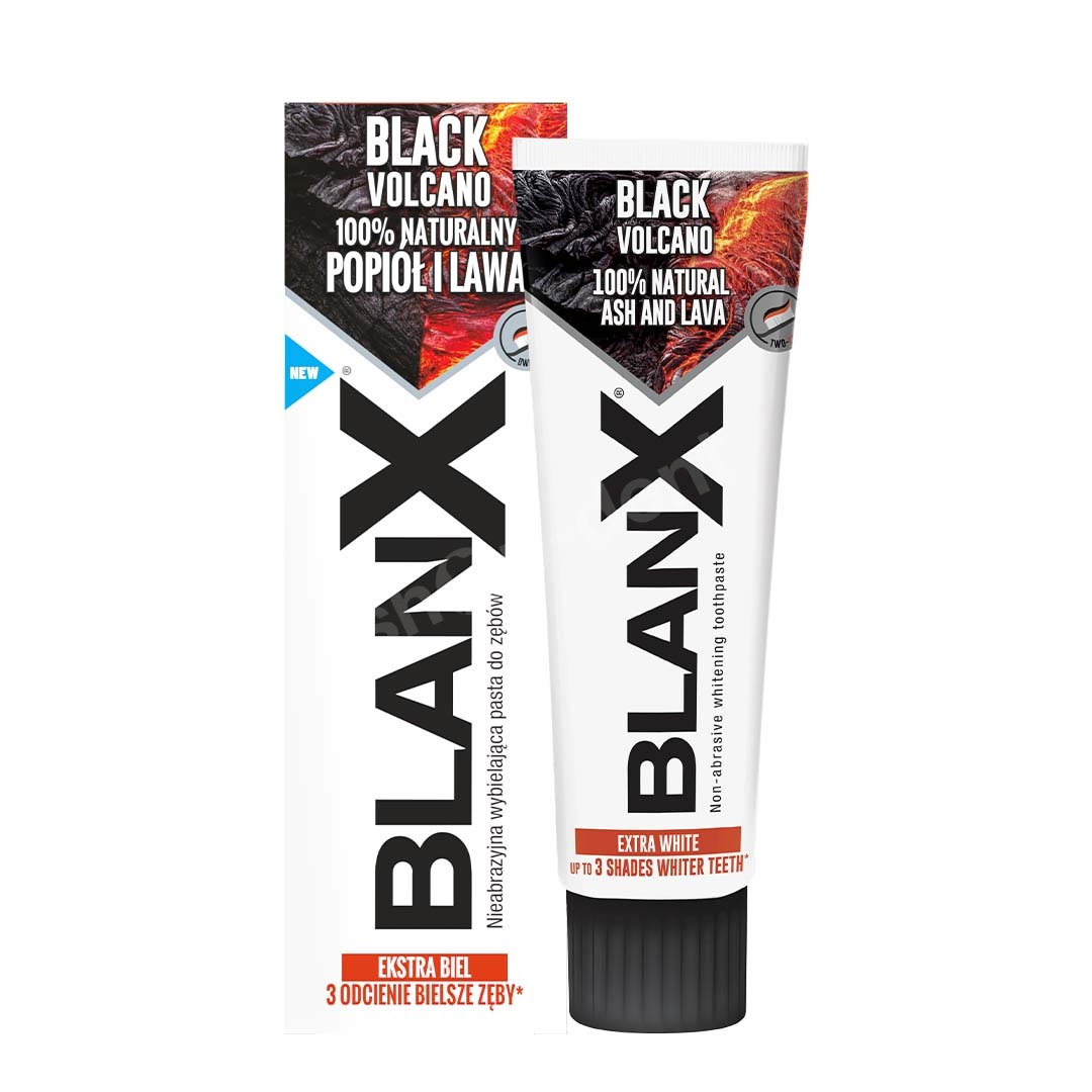BLANX Pasta do Zębów Black Volcano 75ml